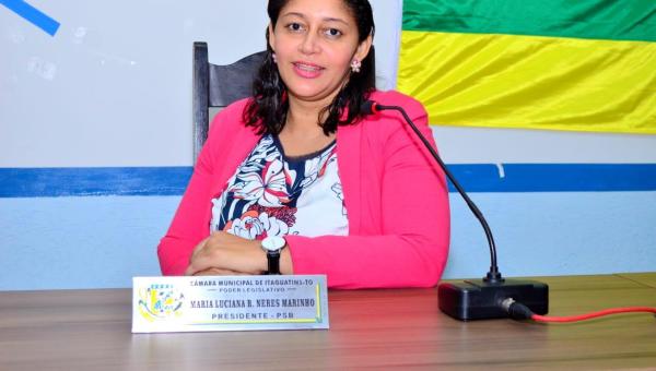 ITAGUATINS: Vereadora Luciane Neres solicita com urgência reforma do Ginásio Rosivaldo Brito
