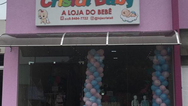 Loja Cristal Baby é inaugurada em Ananás com grande variedade de produtos e promoção de 20% de desconto