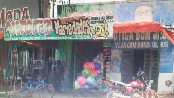 Loja de variedades é furtada na madrugada deste domingo (29) em Ananás, prejuízo está estimado em R$ 8 mil reais