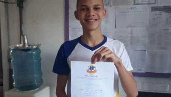 LUZINÓPOLIS: Aluno do Colégio JK de Oliveira concorre à viagem internacional em gincana no RJ