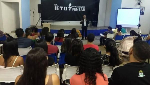 MOTIVAÇÃO: IETO realiza dois dias de palestra em Ananás