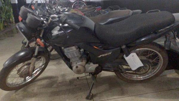 Motocicleta roubada em Palmas é recuperada pela Polícia Civil em Lajeado  