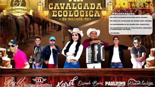 NAZARÉ: Cavalgada Ecológica acontece neste sábado, 16