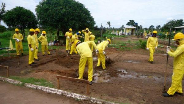 Número de detentos trabalhando em presídios tocantinenses cresce 25%
