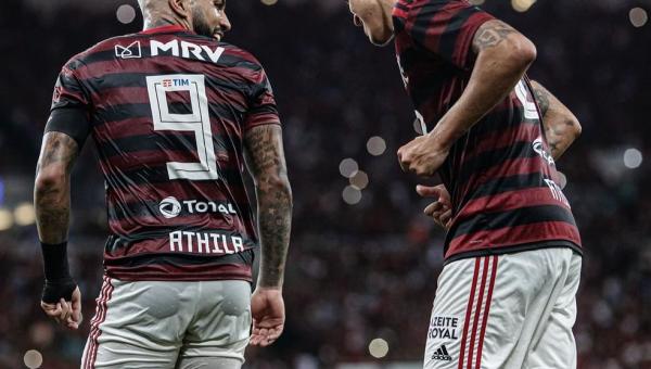 Pedro e Gabigol formaram a dupla do Flamengo por 334 minutos na temporada; nenhum com Ceni