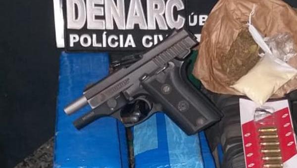 Polícia Civil do Tocantins apreende mais de 16 kg de drogas e prende quatro traficantes no norte do Estado