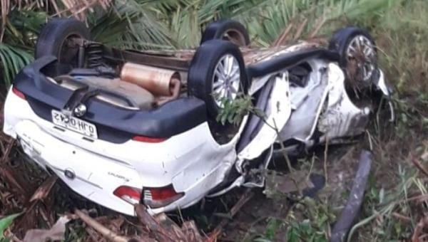 PRAIA NORTE: Mulher morre em acidente na TO-404