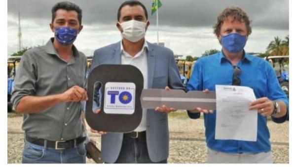 Prefeito Kasarin destaca comprometimento do Governo do Tocantins com os pequenos produtores de Colinas do Tocantins