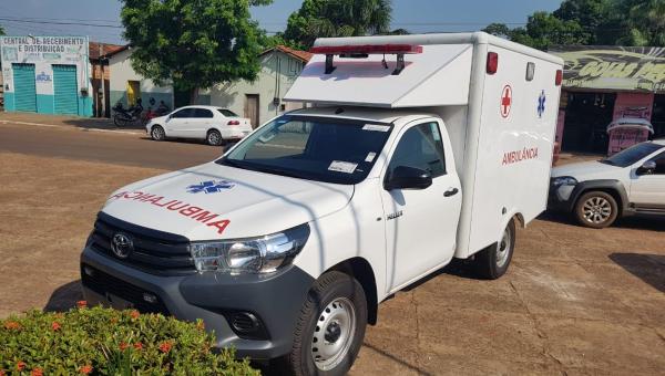 Prefeitura de Ananás adquire nova ambulância para atender Hospital de Pequeno Porte