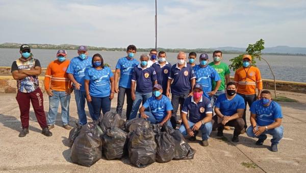 Prefeitura realiza mutirão de limpeza no Rio Araguaia em Xambioá
