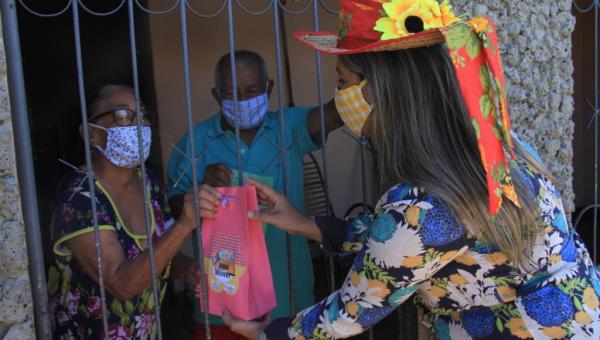 Prevenindo depressão entre idosos a Prefeitura de Xambioá realiza “festa junina” diferenciada