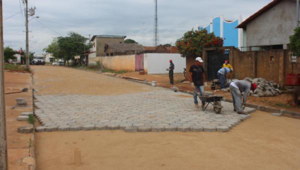 Ruas pavimentadas com recursos próprios são destaque em Xambioá