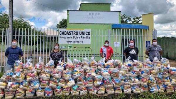 TOCANTINS: Governo atende mais de 20 mil famílias na região do Bico do Papagaio com cestas básicas