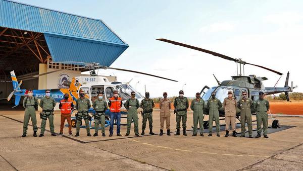 TOCANTINS: Governo conta com mais um helicóptero para fiscalizar e combater incêndios florestais