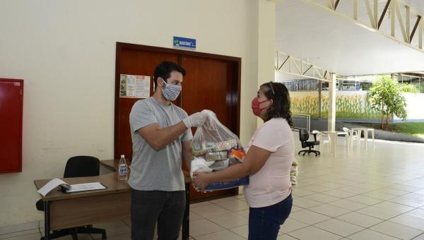 Trabalhadores selecionados pela Prefeitura de Palmas vão receber 2º kit alimentação nesta quarta (10)