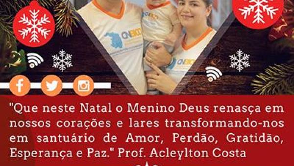 Um Feliz e Abençoado Natal as Famílias Ananaenses