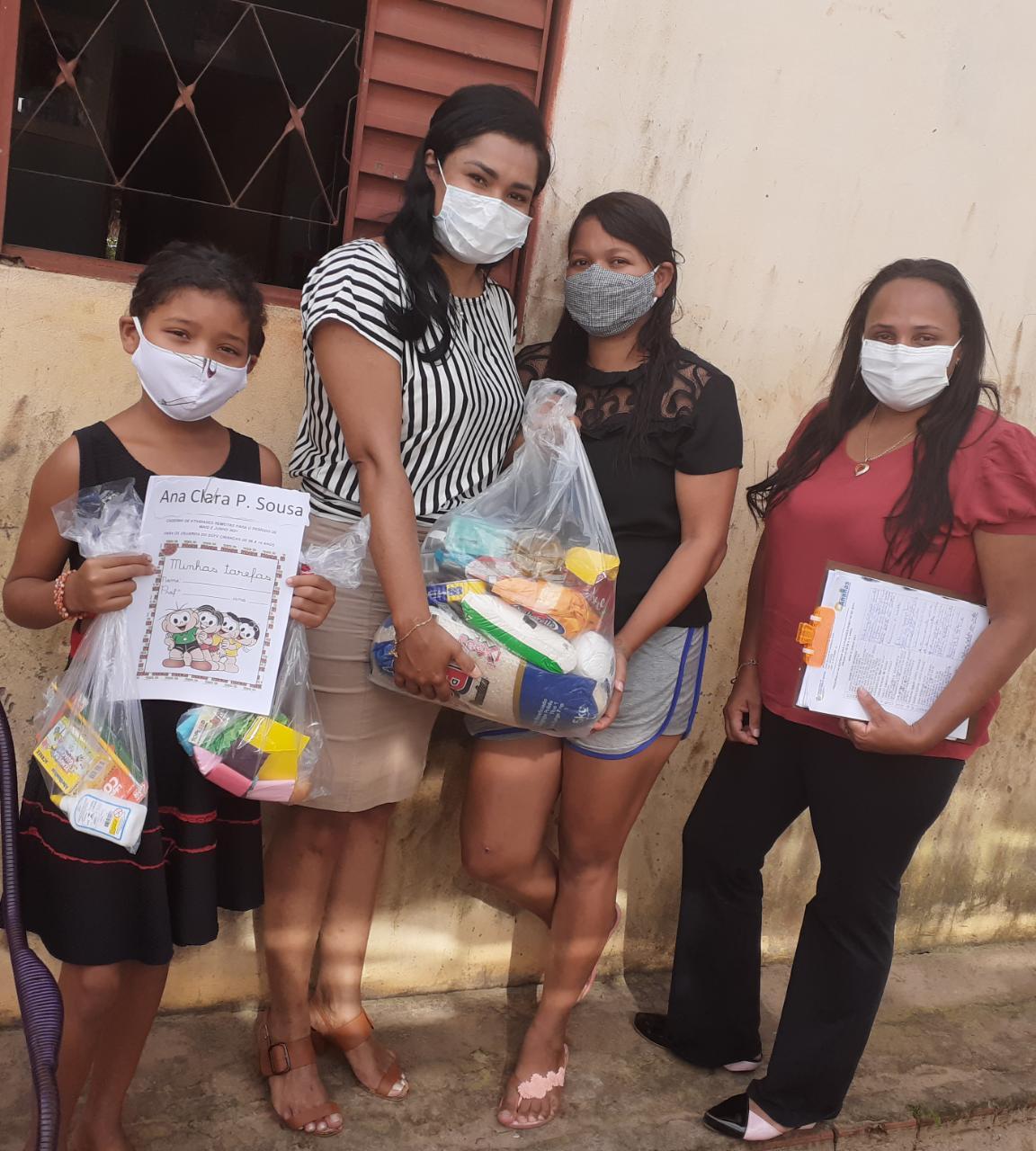 Pandemia: Secretaria de Assistência Social de Ananás segue com o serviço de distribuição de cestas básicas as famílias em situação de extrema vulnerabilidade