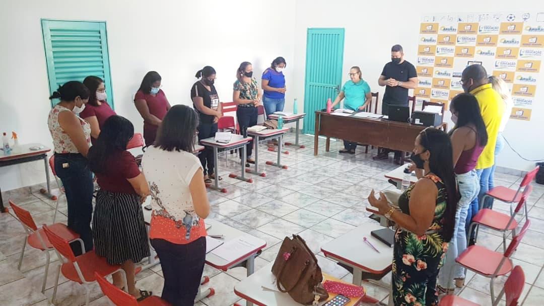 SEMED ANANÁS: ETAPA DE PREPARAÇÃO PARA O RETORNO DAS AULAS PRESENCIAIS HÍBRIDAS 