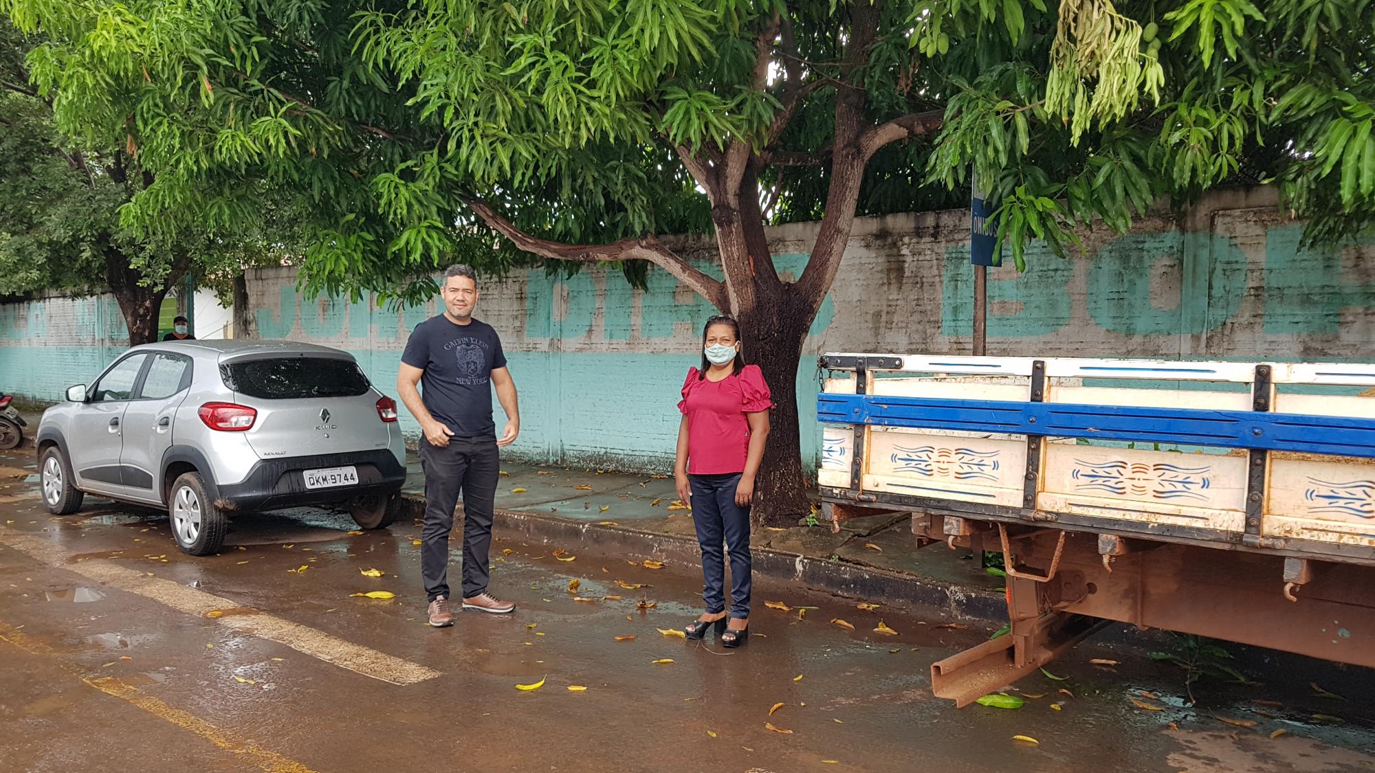 Prefeitura de Ananás inicia reforma da escola municipal João Dias Borges.