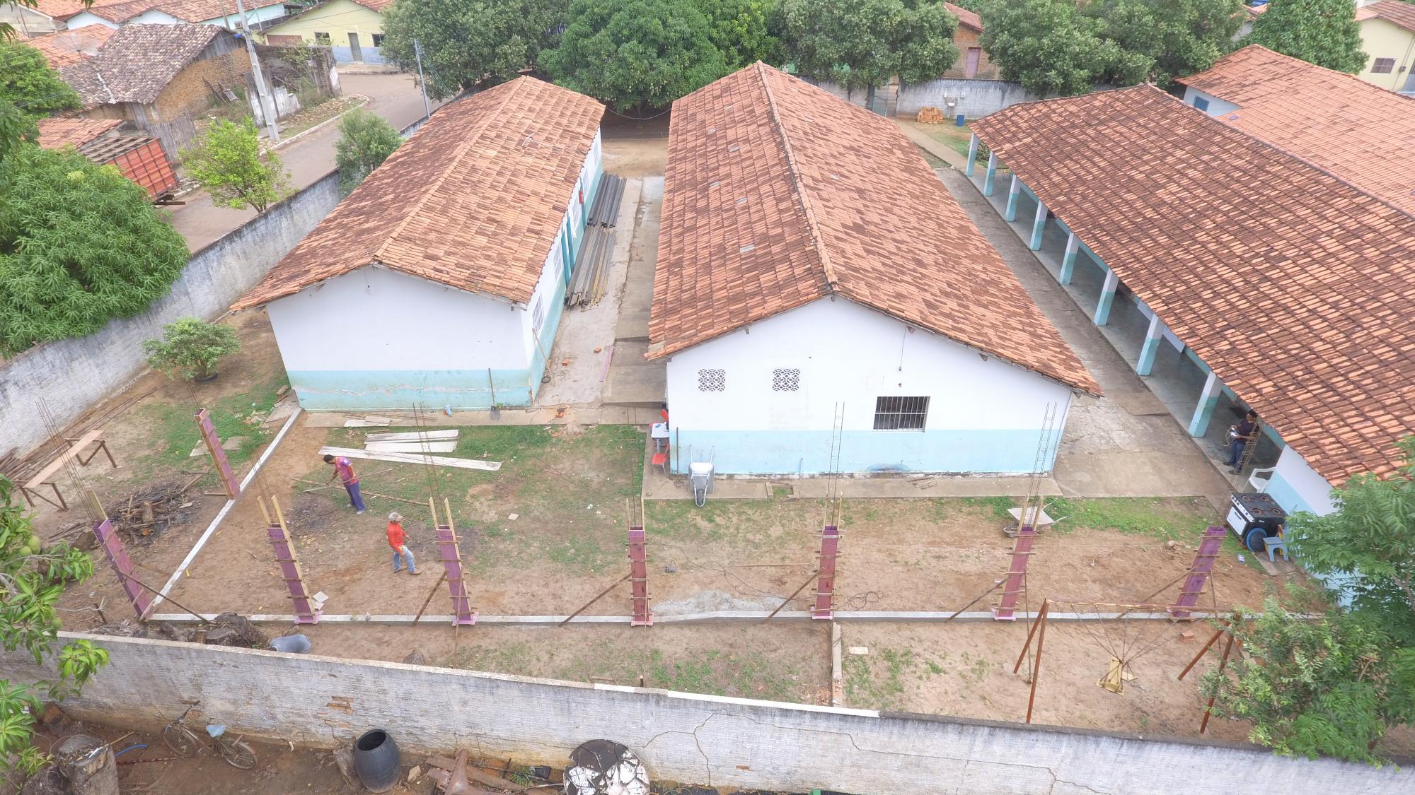 Prefeitura de Ananás inicia reforma da escola municipal João Dias Borges.