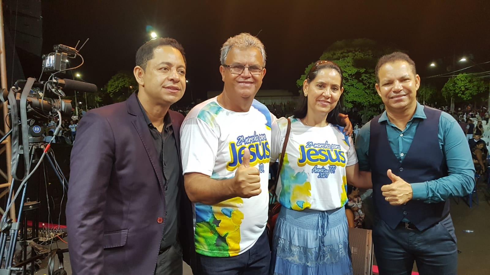 Marcha de Jesus reúne cerca de 3.500 pessoas em Ananás