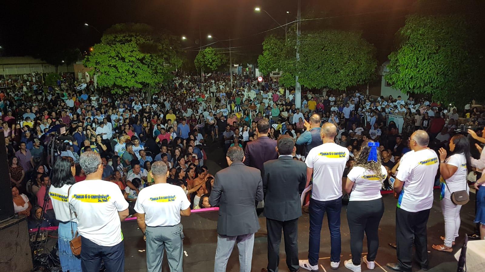 Marcha de Jesus reúne cerca de 3.500 pessoas em Ananás