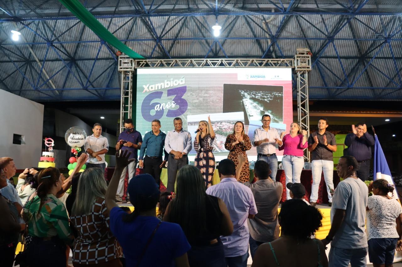 Xambioá celebra 63 anos com inaugurações de obras e ato cívico
