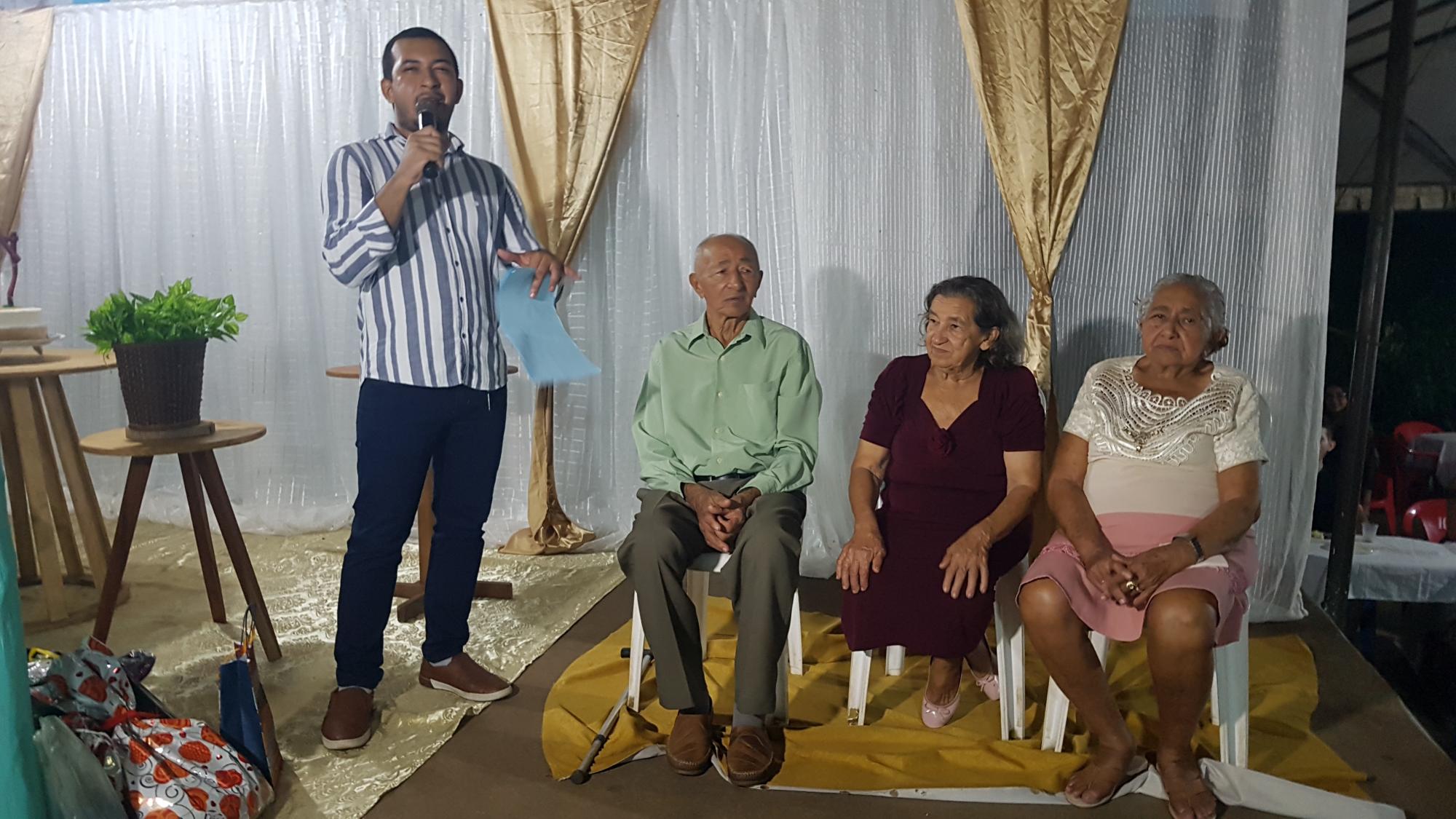 Emoção e alegria marcam festa de 90 anos do pioneiro ananaense Calixto Borges