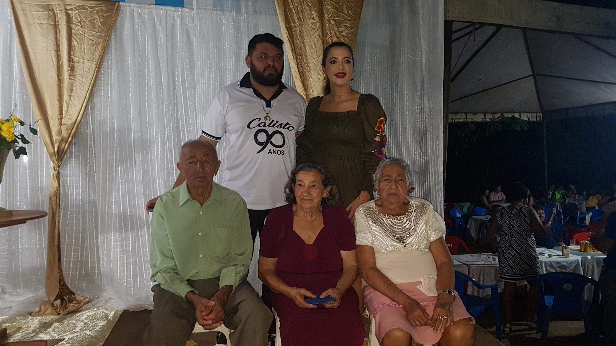 Emoção e alegria marcam festa de 90 anos do pioneiro ananaense Calisto Borges