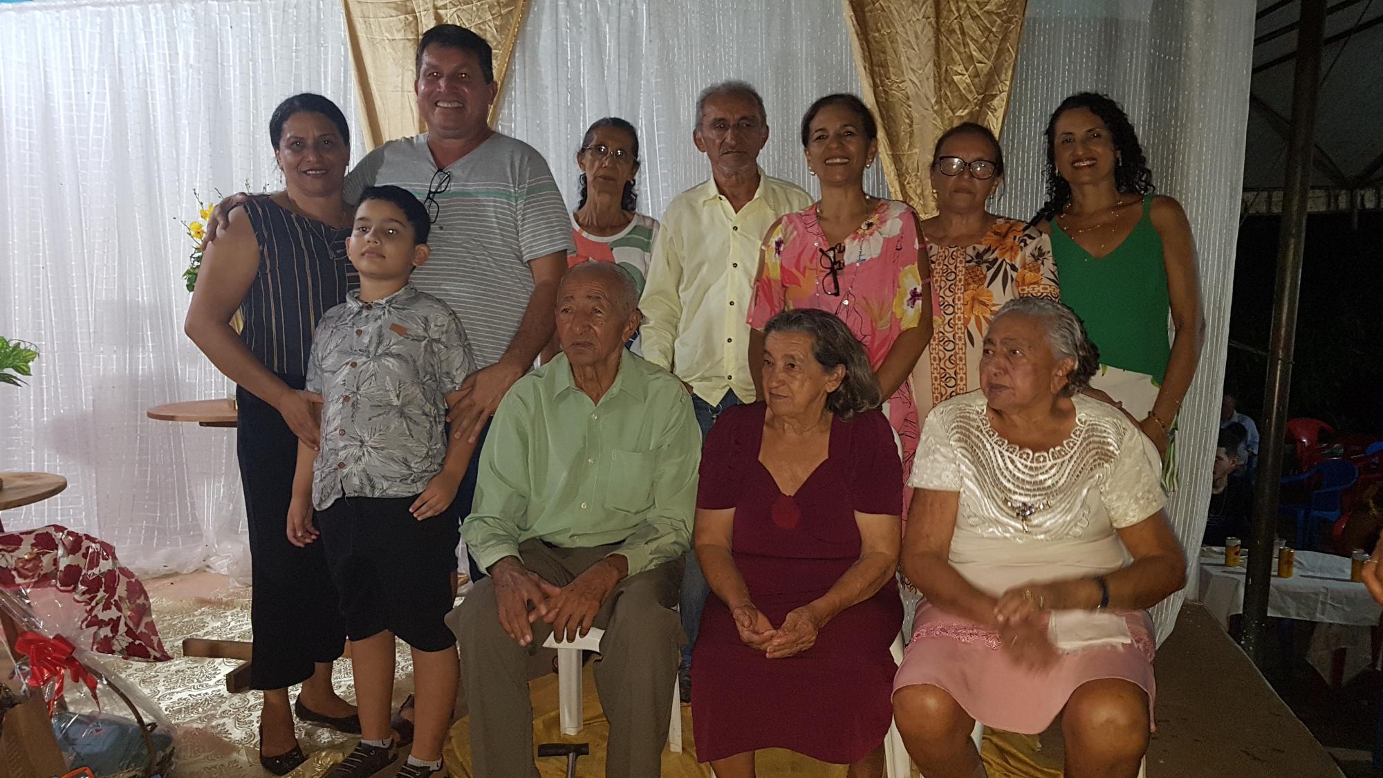 Emoção e alegria marcam festa de 90 anos do pioneiro ananaense Calisto Borges