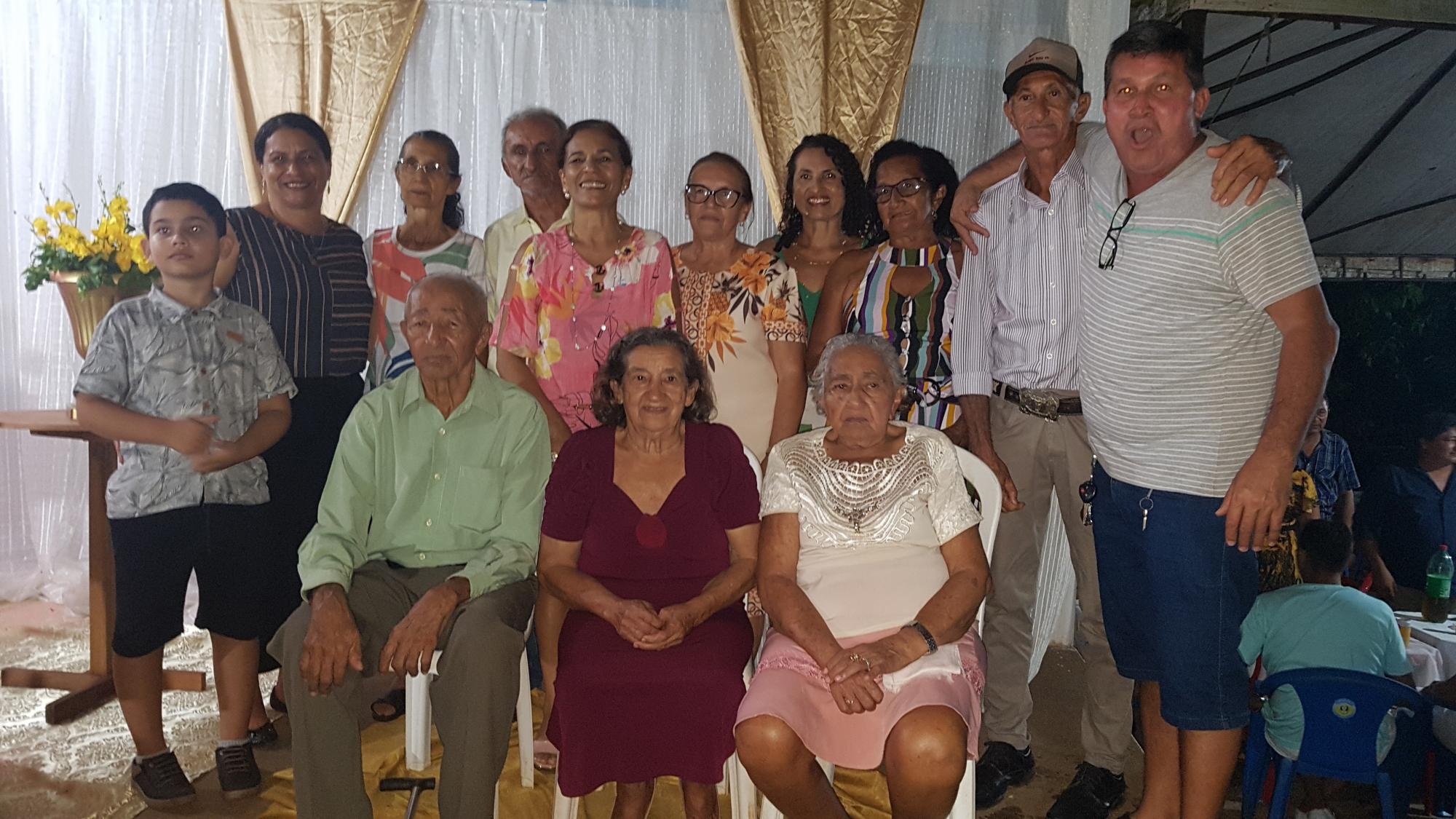 Emoção e alegria marcam festa de 90 anos do pioneiro ananaense Calisto Borges