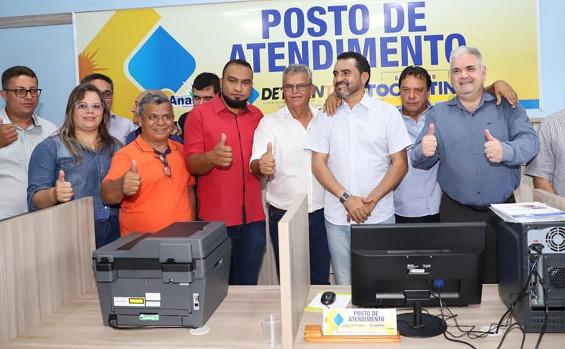 Prefeito de Ananás Valdemar Nepomoceno entrega a população diversas obras em Ananás 