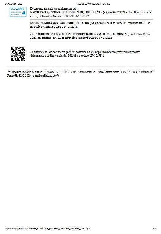 Tribunal de Contas do Estado do Tocantins determina que Ex-prefeita Professora Lú e marido devolvam dinheiro à Prefeitura de Arapoema.