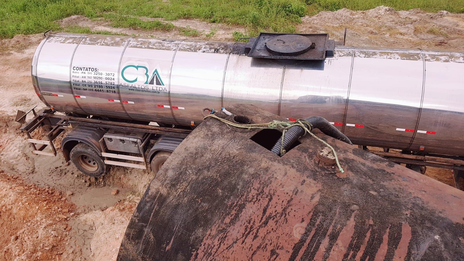  Lama Asfáltica chega em Ananás para intensificar pavimentação de ruas 