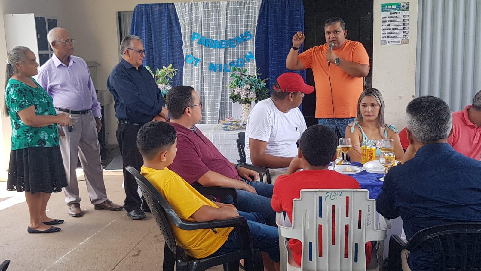 ANANÁS: Contador Otanilson Brasil comemora aniversário de 51 anos de idade na Arena Serginho Parreira