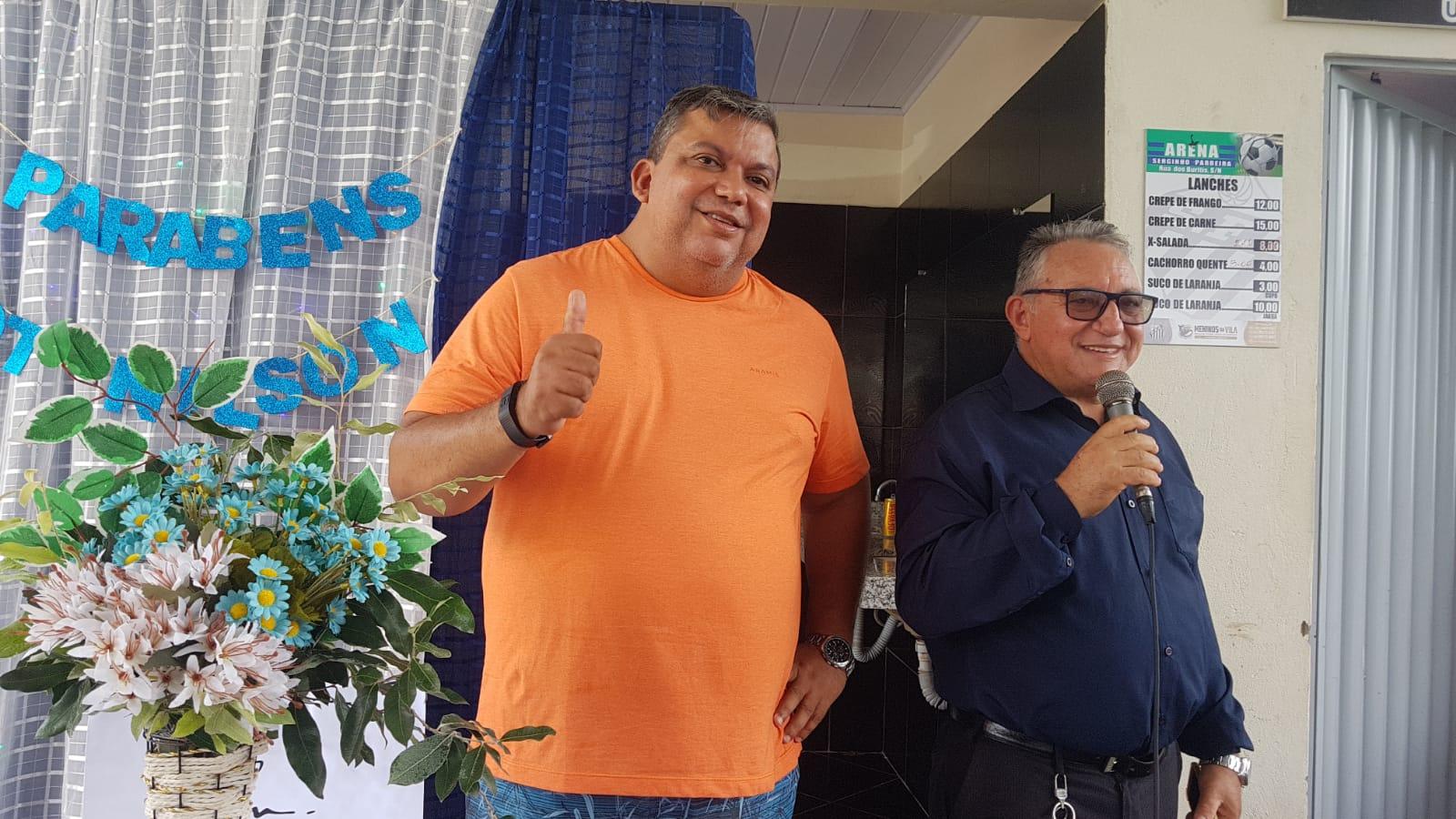ANANÁS: Contador Otanilson Brasil comemora aniversário de 51 anos de idade na Arena Serginho Parreira
