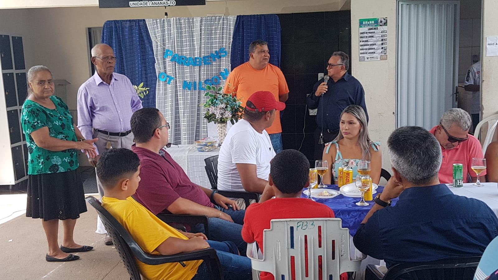 ANANÁS: Contador Otanilson Brasil comemora aniversário de 51 anos de idade na Arena Serginho Parreira