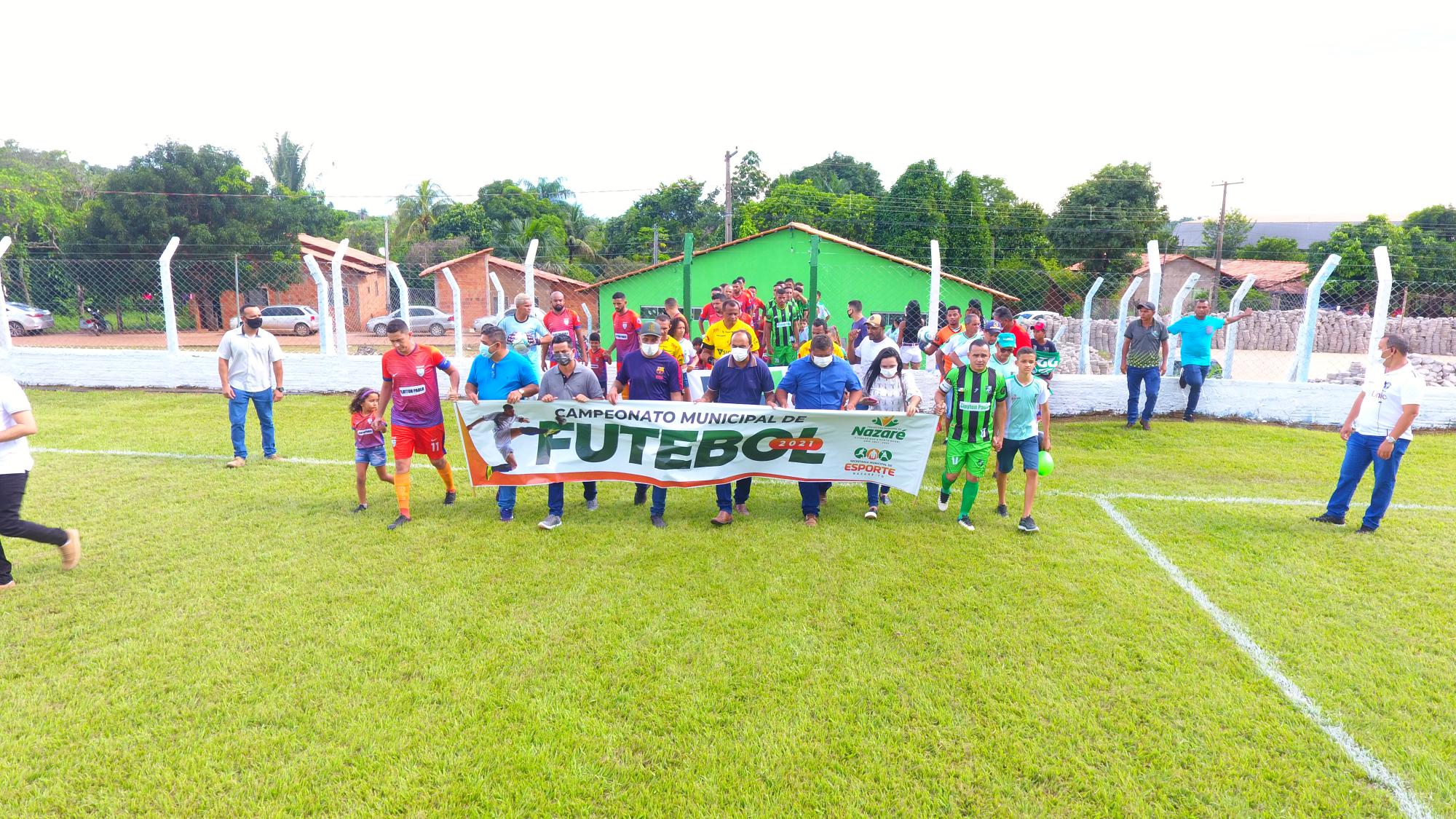 Nazaré: Torneio de Futebol de Campo Masculino de Nazaré foi encerrado com grande festa.