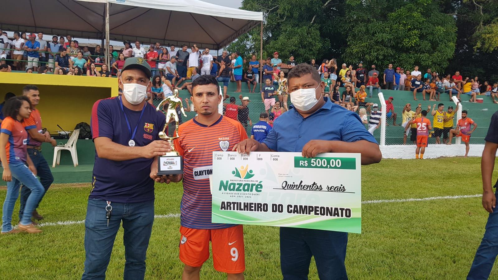 Nazaré: Torneio de Futebol de Campo Masculino de Nazaré foi encerrado com grande festa.