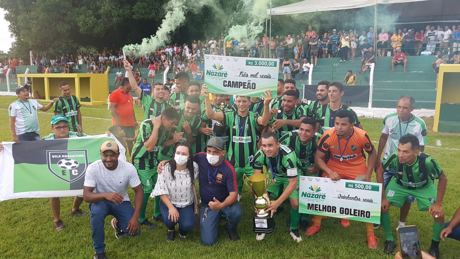 Nazaré: Torneio de Futebol de Campo Masculino de Nazaré foi encerrado com grande festa.
