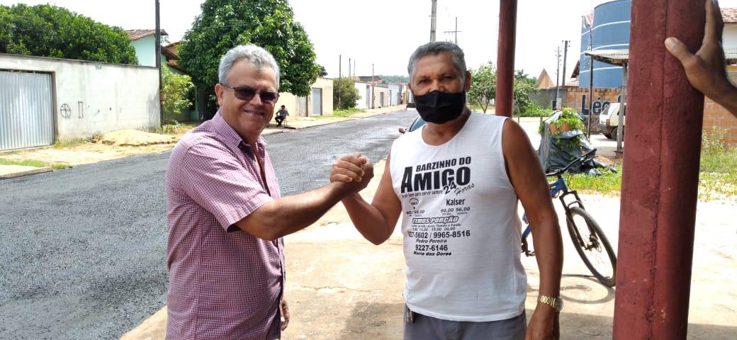 ANANÁS: Prefeitura retoma trabalhos de recapeamento de ruas e avenidas