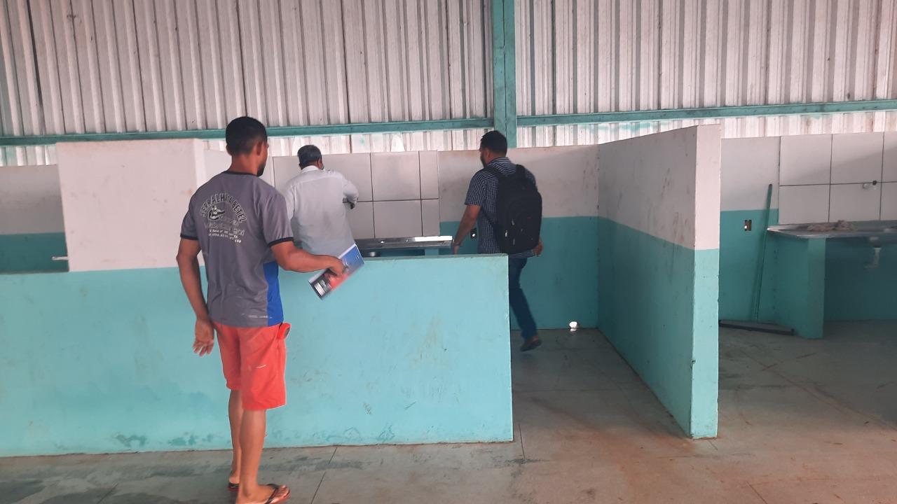 Prefeito Valdemar Nepomoceno realiza visita para analisar infraestrutura de Terminal Rodoviário e Feira coberta em Ananás 