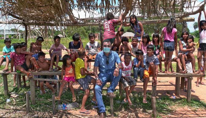 TOCANTINS: Governador Wanderlei Barbosa sobrevoa áreas indígenas alagadas pelas chuvas em Lagoa da Confusão