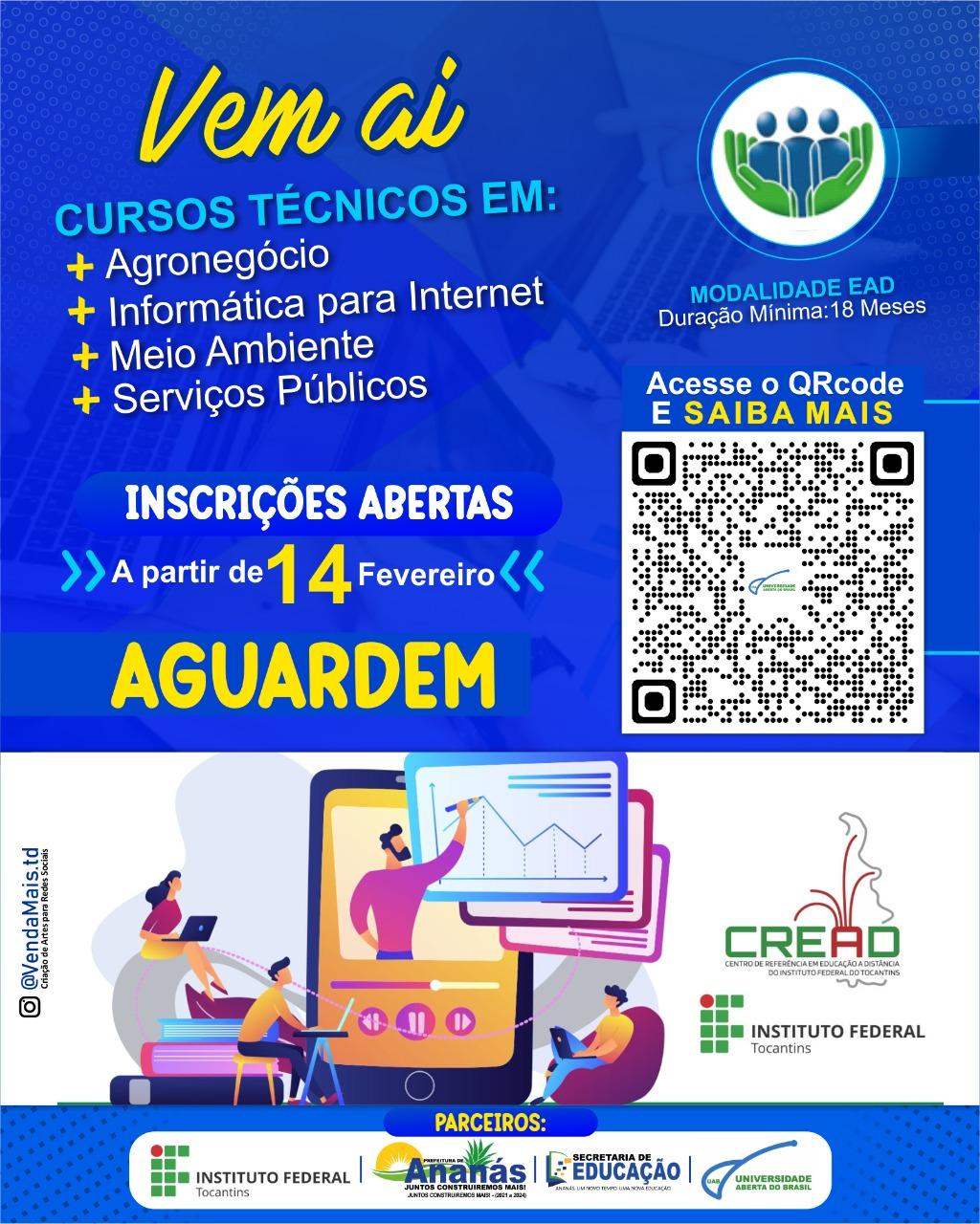 Parceria entre Prefeitura de Ananás e IFTO oferta cursos técnicos no município.