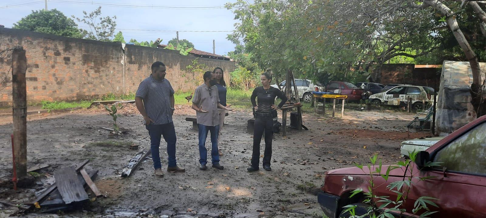 Secretaria de Agricultura, Ruraltins e Secretaria da Mulher realizam visitas à Unidade Penal de Ananás 