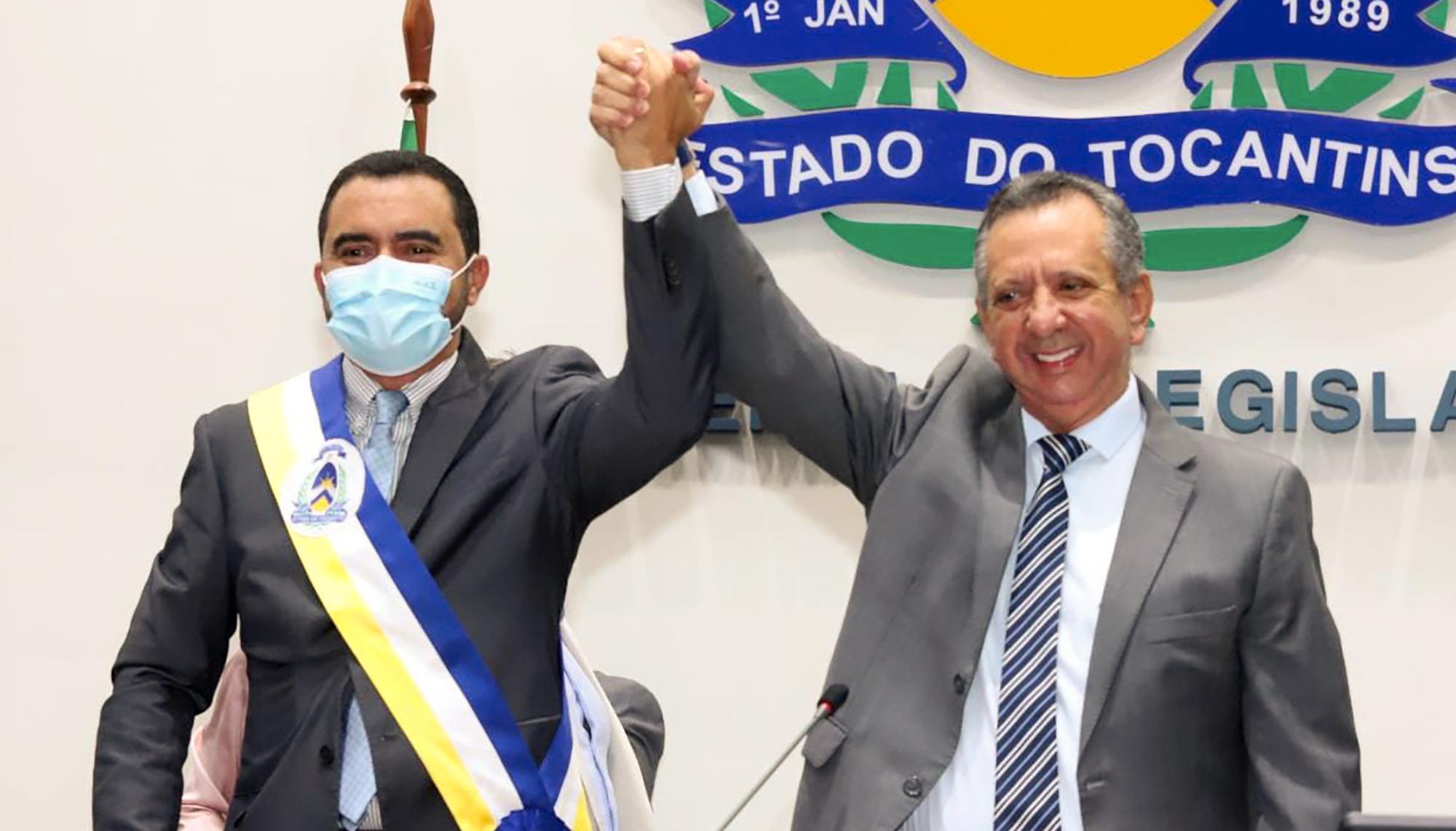 Wanderlei Barbosa toma posse como governador do Estado do Tocantins