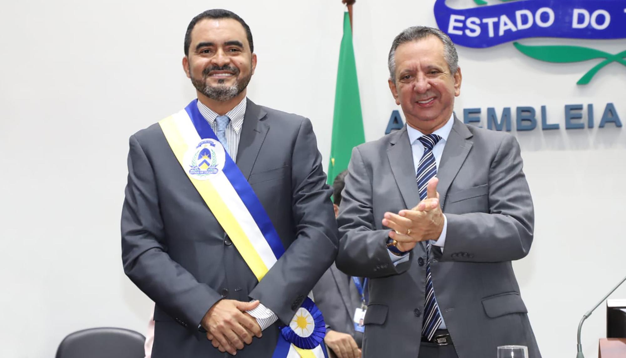 Wanderlei Barbosa toma posse como governador do Estado do Tocantins