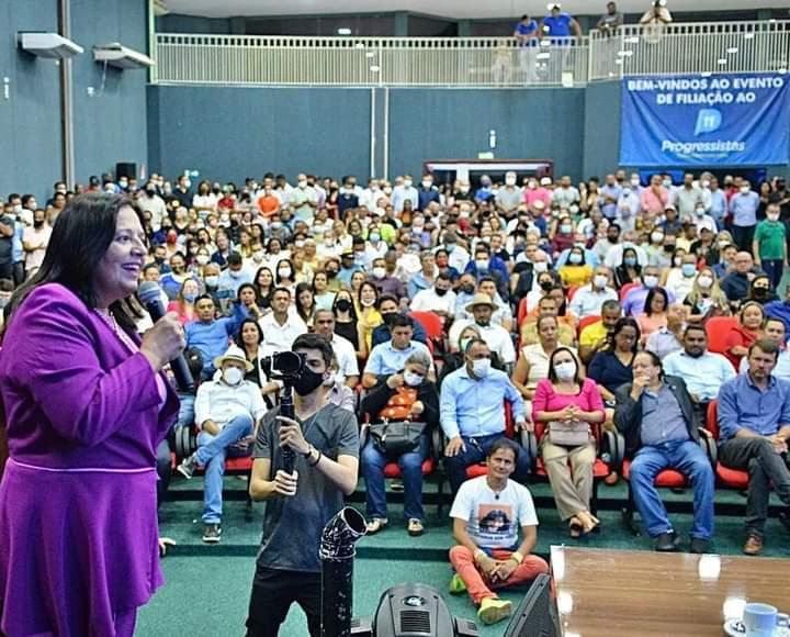 Valderez Castelo Branco dá boas vindas à Deputado Federal Vicentinho ao Progressistas
