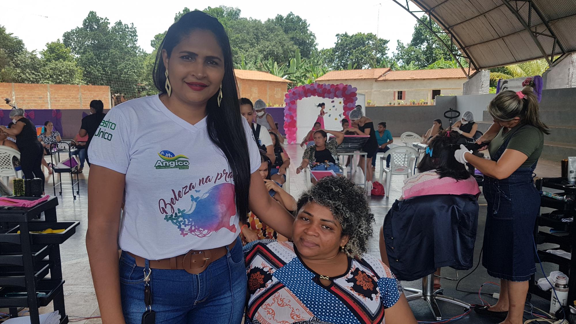 Projeto Mulher Preciosa foi encerrado com grande ação promovido na Quadra de Esportes em homenagem as Mulheres de Angico