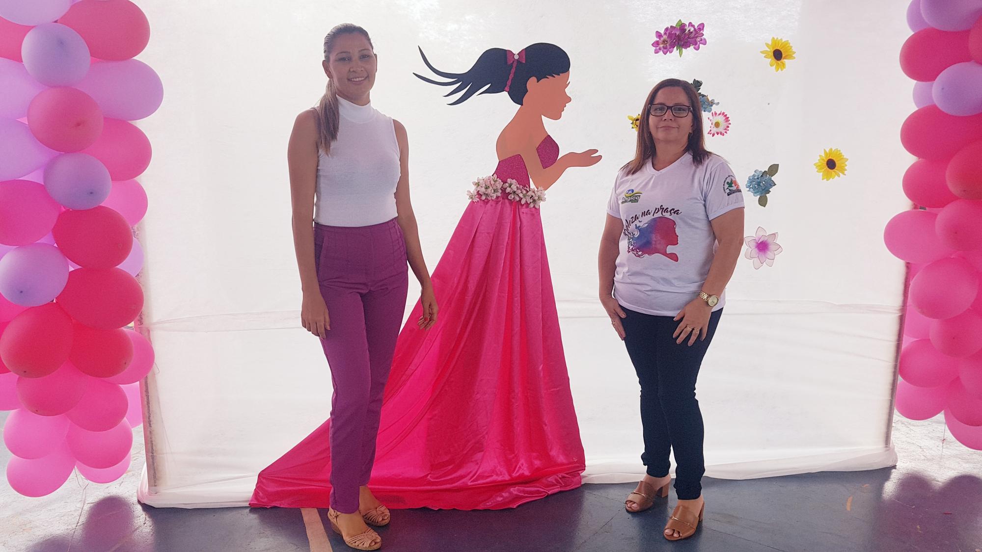 Projeto Mulher Preciosa foi encerrado com grande ação promovido na Quadra de Esportes em homenagem as Mulheres de Angico